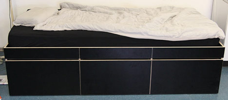 Stauraum-Bett